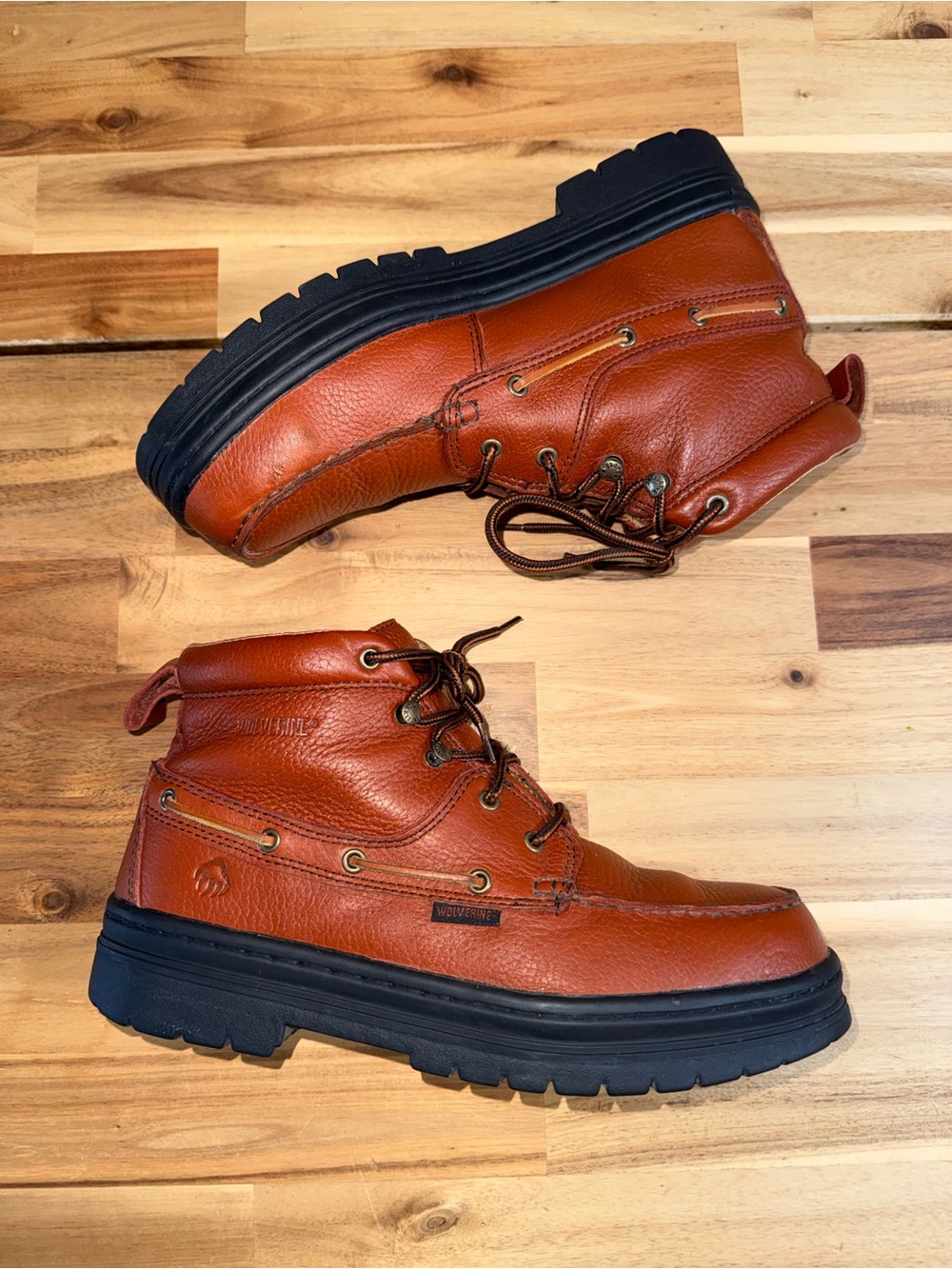 Wolverine Men's Moc Toe Boots
Steel Toe